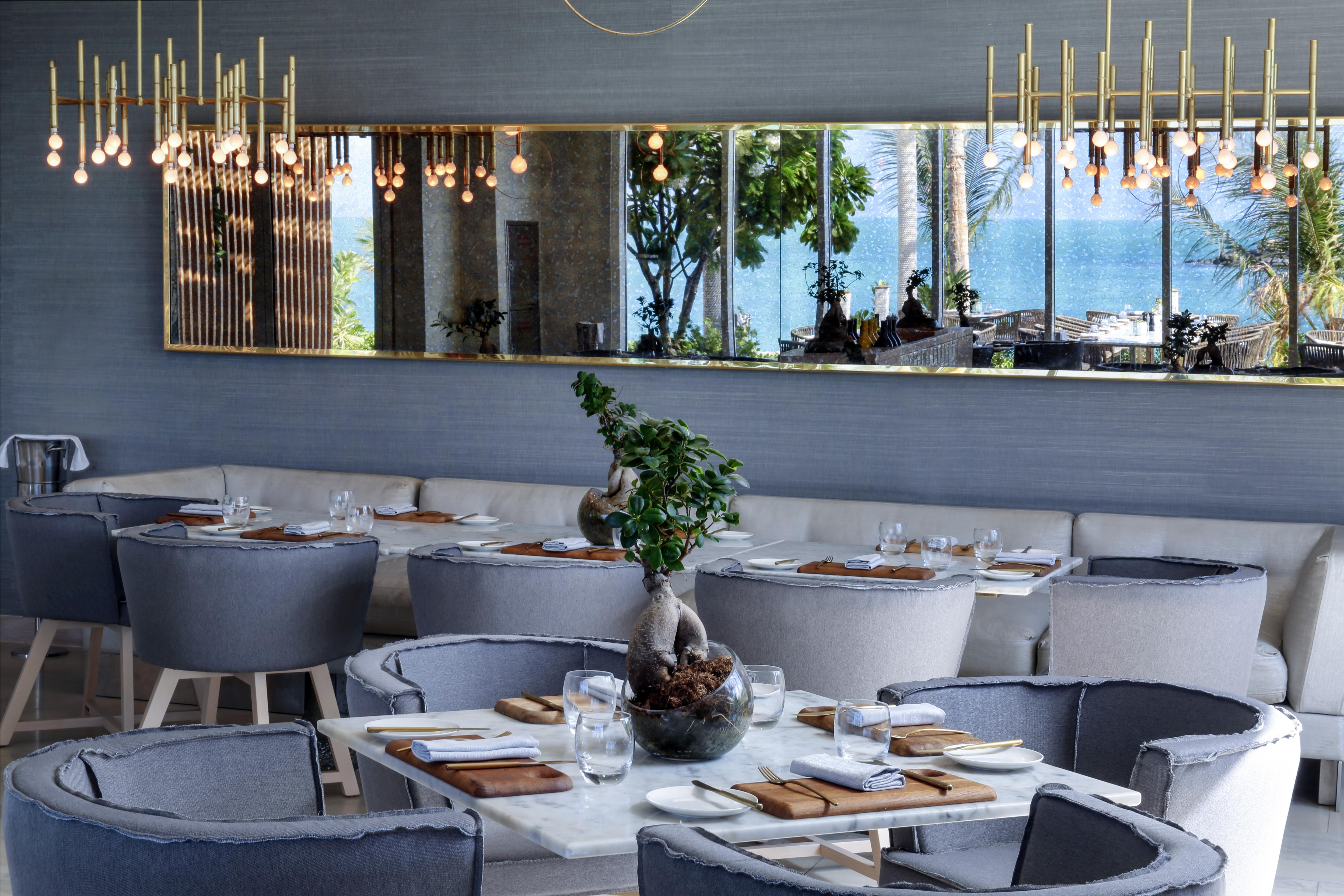 Zaya Nurai Island Resort Abu Dhabi Bagian luar foto Restaurant interior