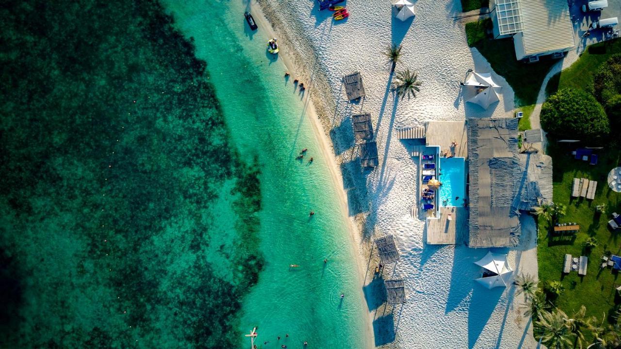 Zaya Nurai Island Resort Abu Dhabi Bagian luar foto Aerial view of the beach